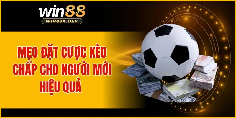 Mẹo đặt cược kèo chấp cho người mới hiệu quả